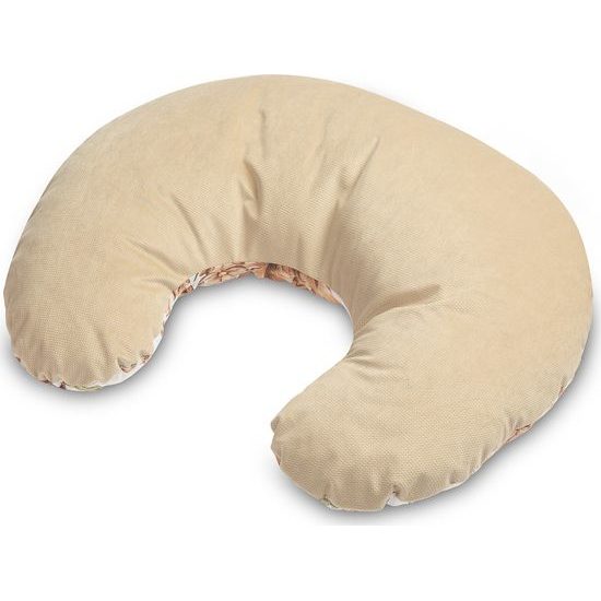 Kojící polštář ve tvaru U sensillo - béžové květy