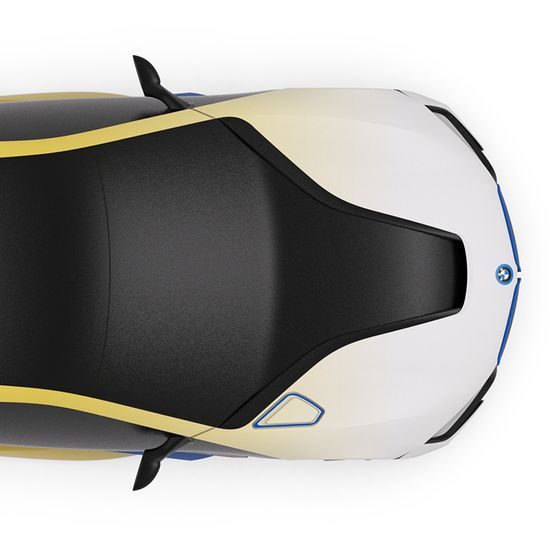 Rastar autíčko na dálkové ovládání a měnící se barvou BMW i8 1:24