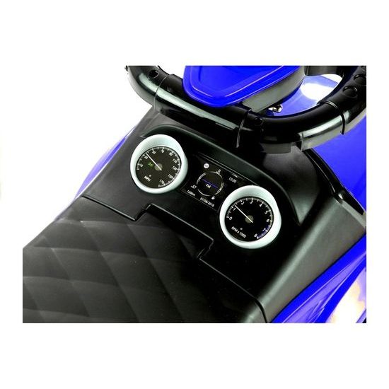 Odrážedlo Range Rover s vodící tyčí 3v1 modré