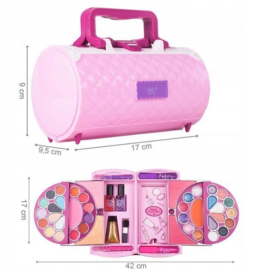 Dětská kosmetická sada v kabelce Fashion Handbag 78 součástí