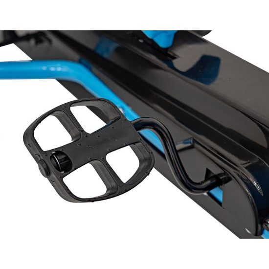 Dětská šlapací motokára s nafukovacími koly Air PerHour - modrá