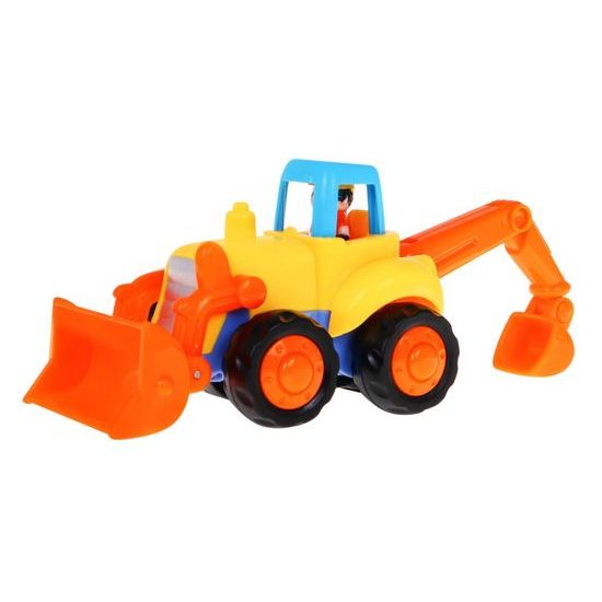 Huile Toys sestava 4 autíček na setrvačník Farm Country Vehicle