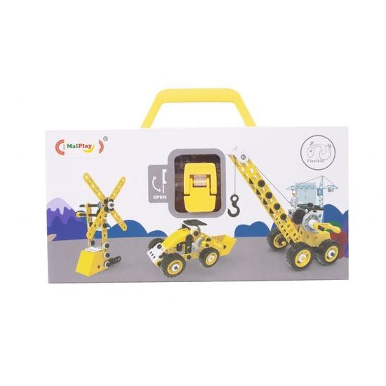 Konstrukční stavebnice 8v1 Build Play 100 dílků