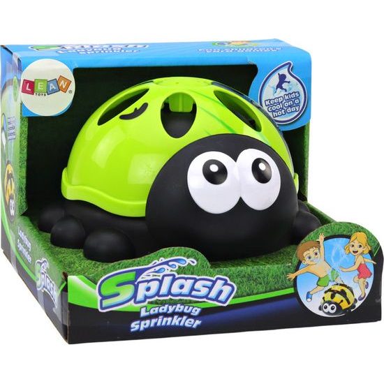 Zahradní vodní fontána Beruška, zelená