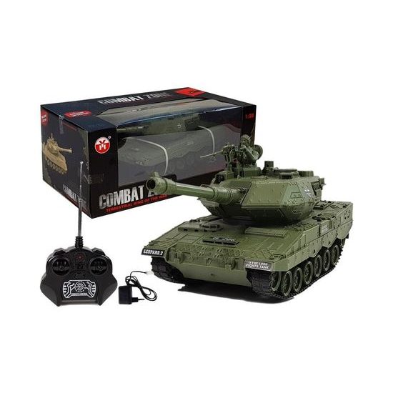 Vojenský tank na dálkové ovládání German Leopard 1:28