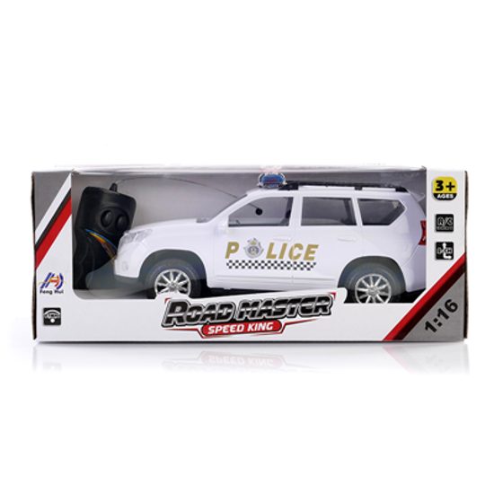 Policejní SUV autíčko na dálkové ovládání Road Master 1:18