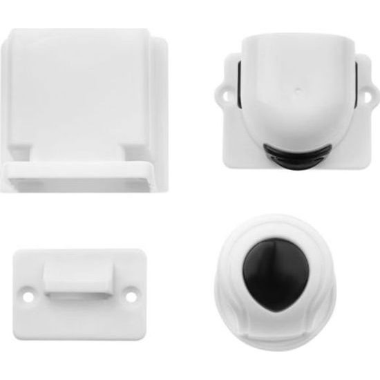 Magnetické zabezpečení dvířek, blokáda 4ks