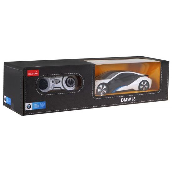 Rastar autíčko na dálkové ovládání BMW i8 1:24 bílé
