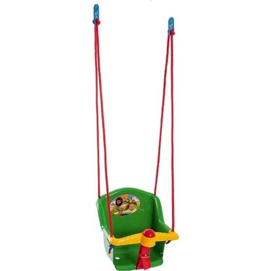 Houpačka Baby s pískátkem - zelená