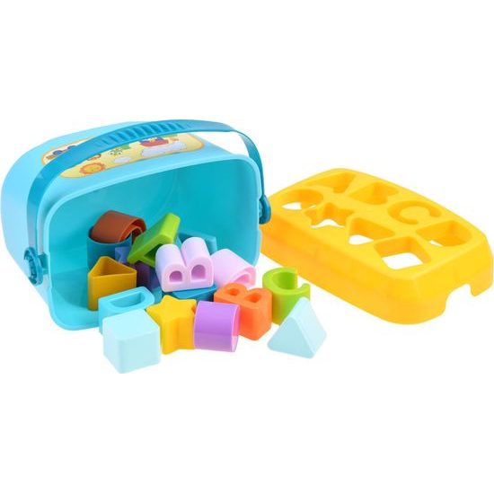 Vzdělávací sada písmen s přenosným boxem, 16 ks