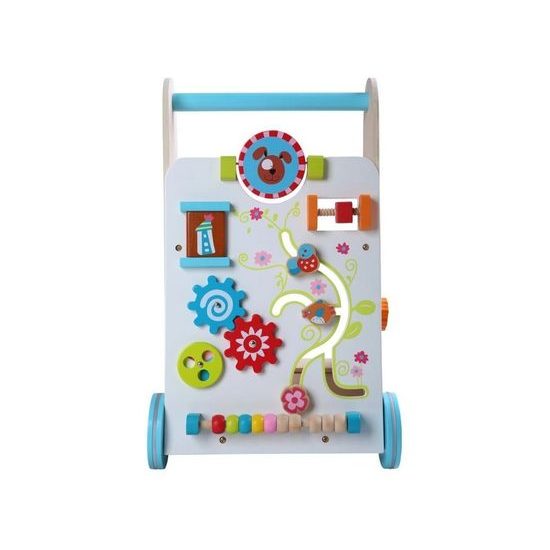 Ecotoys edukační dřevěné chodítko