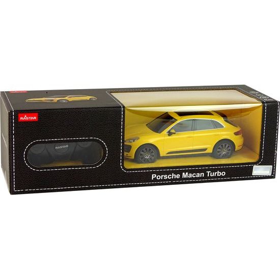Auto R/C Porsche Macan turbo rastar žluté