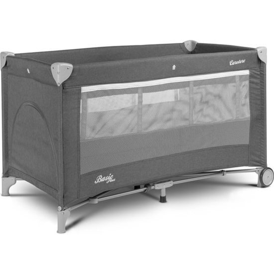 Cestovní postýlka CARETERO Basic Plus 2017 graphite