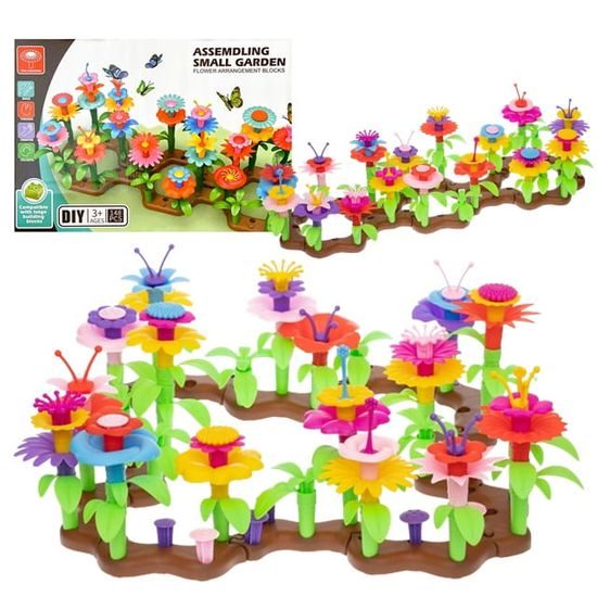 Doris dětská stavebnice zahrádka Small Garden 148 dílů