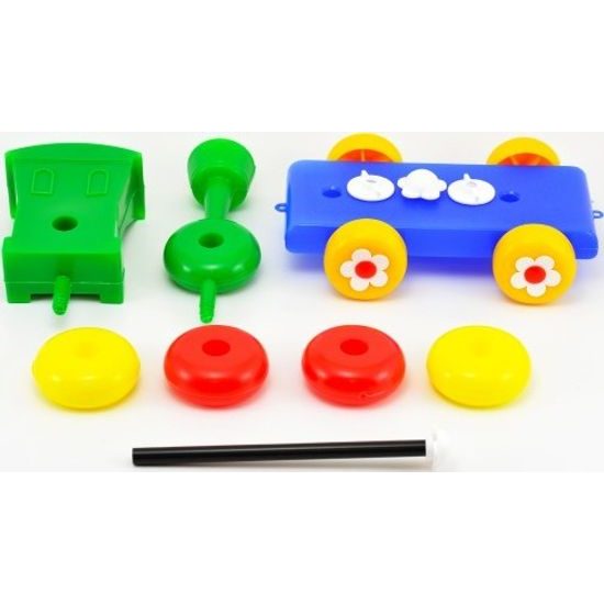 Tahací Lokomotiva/Vlak, šroubovací, skládací