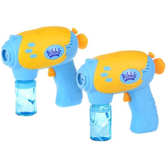 Sada 2 bublifuků na baterie Bubble Guns - modrá