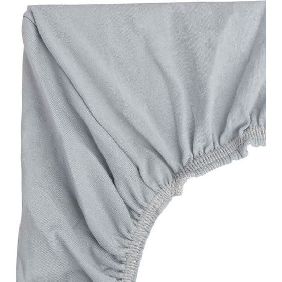 Prostěradlo do kolébky JERSEY šedé 90x40 cm