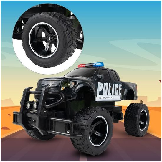 Terénní policejní auto na dálkové ovládání Police Interceptor 1:14