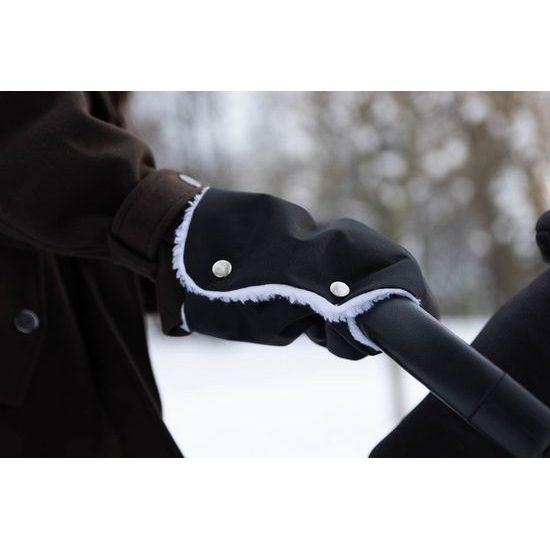 Sensillo Rukávník na kočárek grafitový