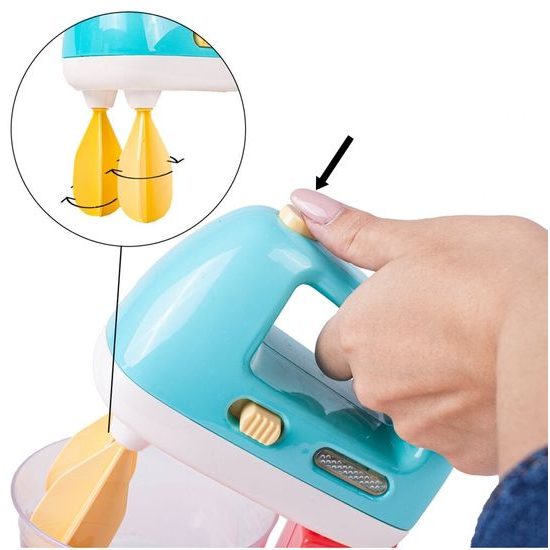 Dětský mixér na baterie s příslušenstvím Delicious Kitchen