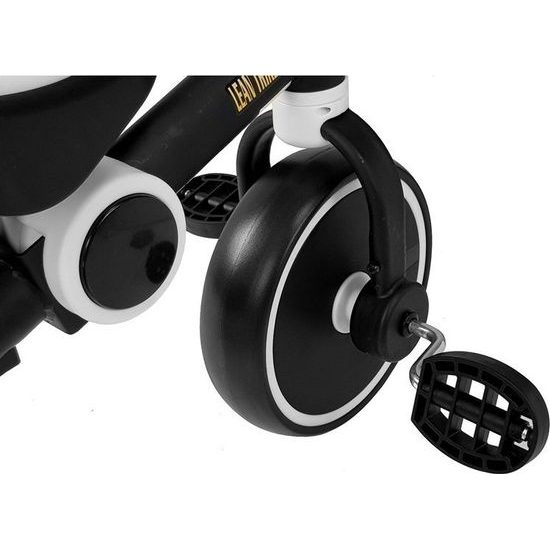 Skládací tříkolka černo-bílá