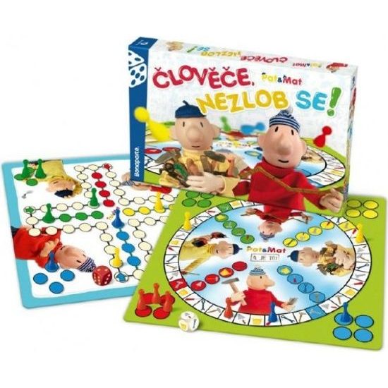 Člověče, nezlob se! Pat a Mat 2v1 společenská hra