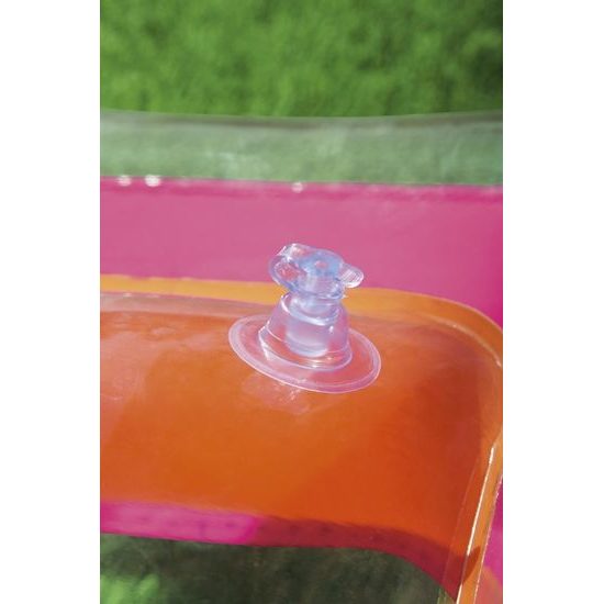 Lehátko nafukovací s průzorem - mix 3 barvy