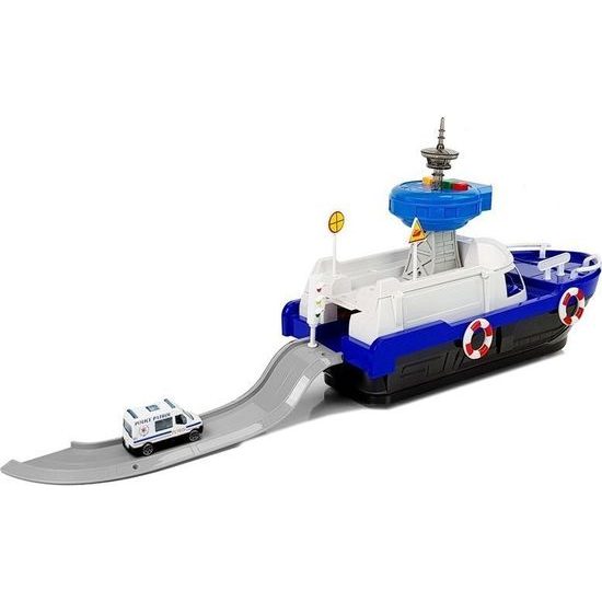 Policejní dopravní člun se zvuky a světly