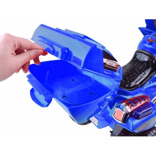 Dětská elektrická tříkolka Speed Star modrá