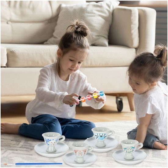 Malování a zdobení kamenů pro děti Ceramic Painting