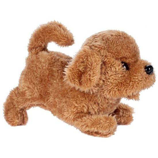 Plyšový pejsek na baterie Pudl