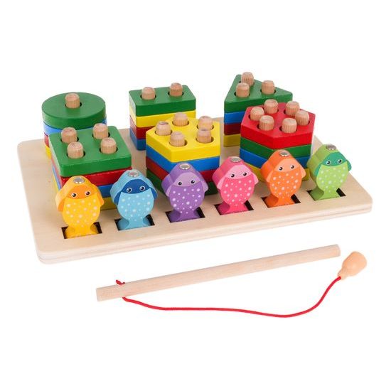 Dětská hra lovení rybiček na magnet 2v1