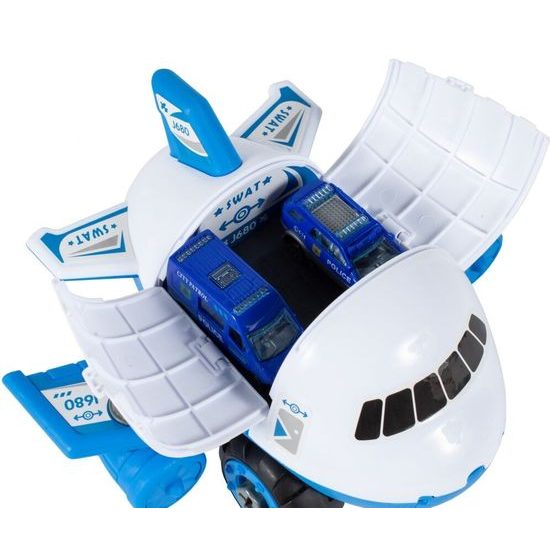 Dětské šroubovací letadlo s autíčky Plane Storage