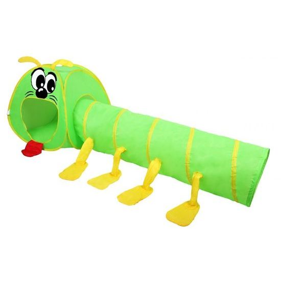 Ecotoys dětský stan s tunelem Stonožka