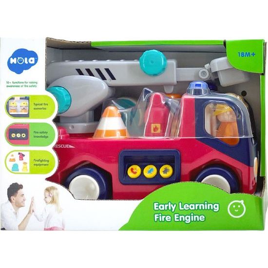 Vzdělávací interaktivní hasičské auto pro batolata