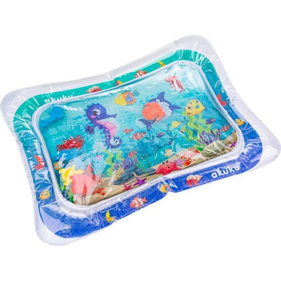 Akuku Nafukovací podložka pro batolata - mořský svět