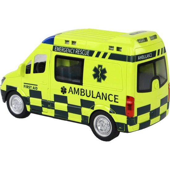 Auto Ambulance se světly na dálkové ovládání