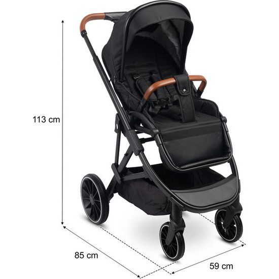 Sportovní kočárek Ratio black