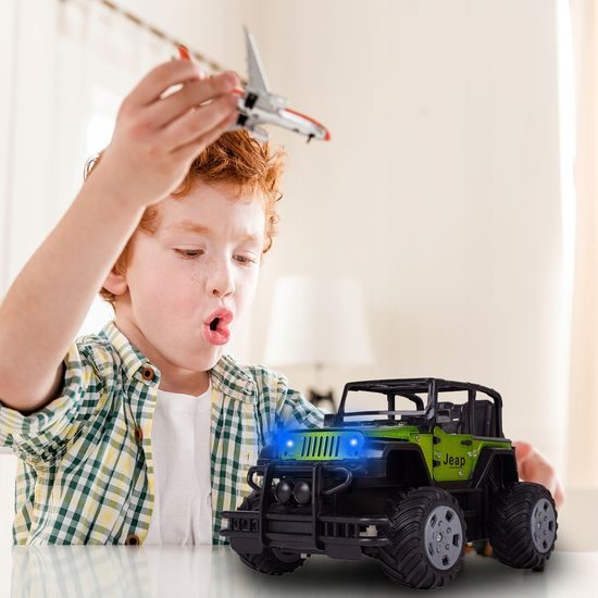 Terénní kovové auto na dálkové ovládání Metal Climber 1:20