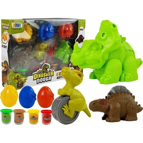 Playdough Dinosauří plastelína s formami