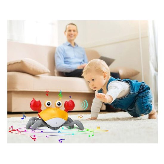 Electric Crab pohyblivý krab - hračka pre najmenších