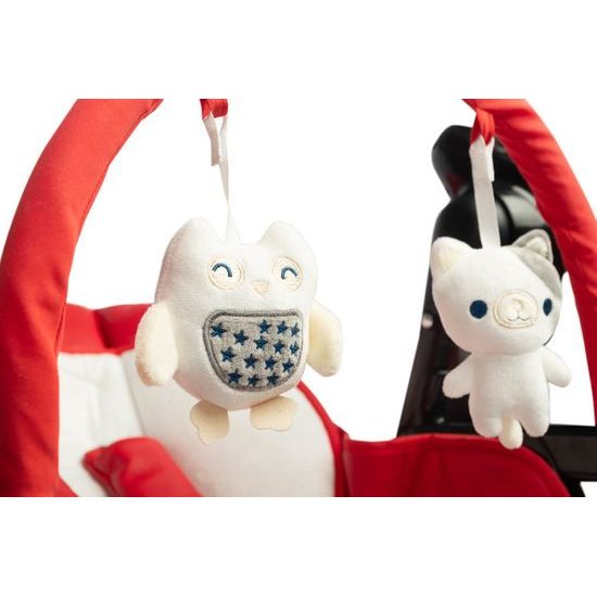 Kojenecké houpací křeslo Indigo black wine