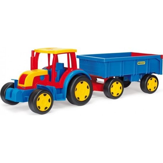 Traktor Gigant s vlečkou Wader - mix 2 druhy