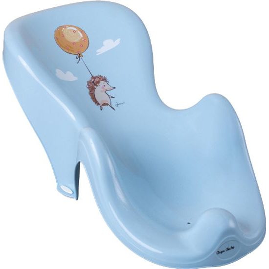 Lehátko ke koupání ježek modré