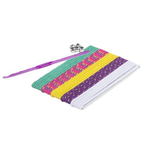 Doris kreativní sada na výrobu provázkových náramků Fashion Bracelets