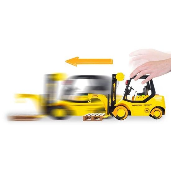 Vysokozdvižný vozík se světly a zvuky City Service 1:16