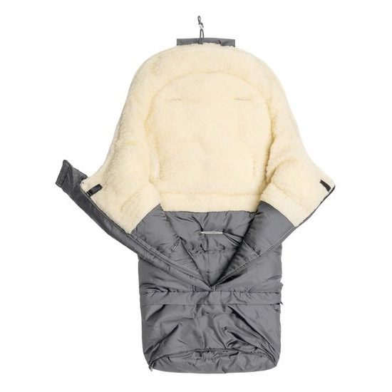 Sensillo Zimní fusak Combi Polar 3v1 krémovošedý