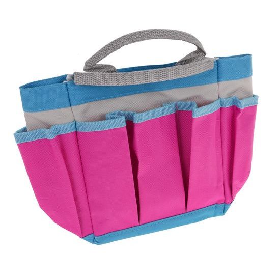 Sestava pro děti Malý zahradník s taškou a rukavicemi - růžová