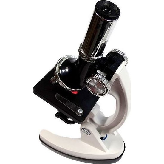 Dětský mikroskop v kufru  28 prvků 300x 600x 1200x