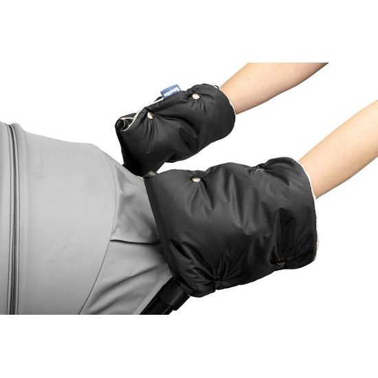 Rukávník na kočárek Minky - černý